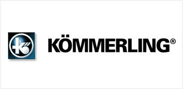 Das Logo von Kömmerling, einer Marke der profine